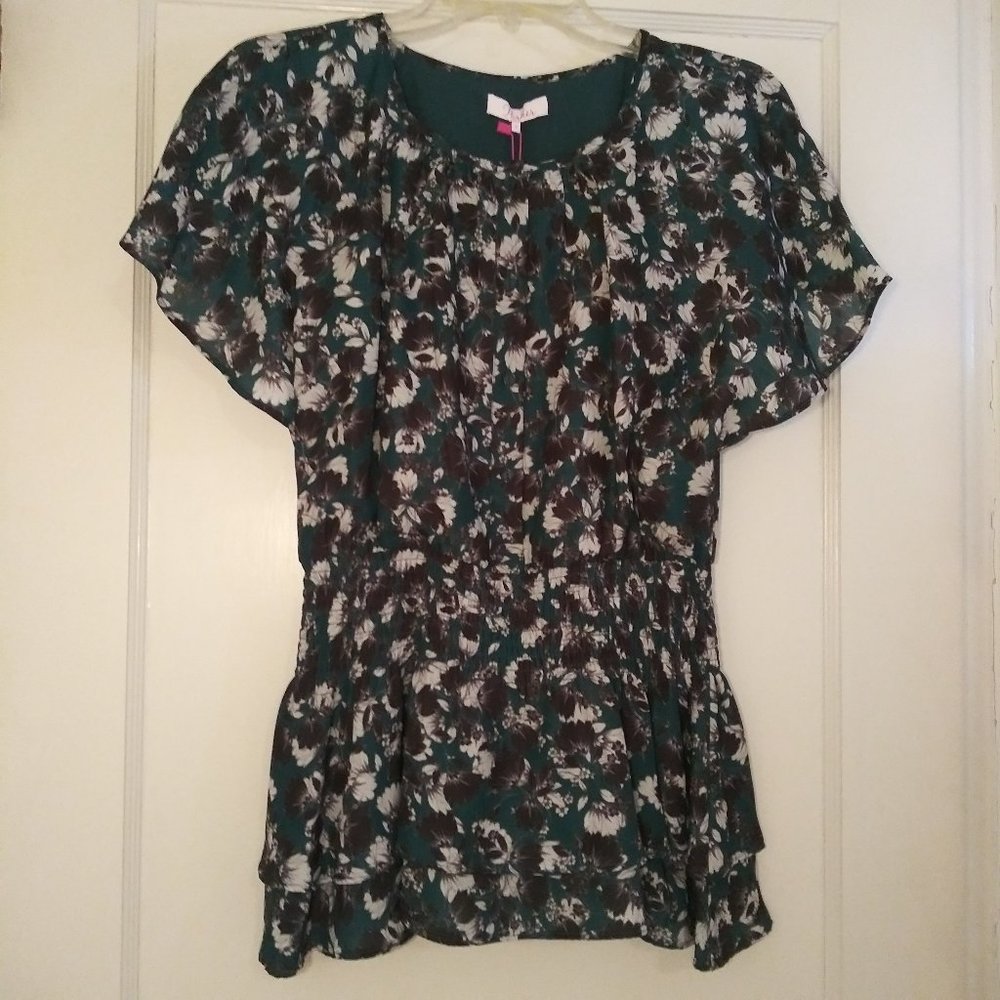 NWT Parker Smocked Waist Top
